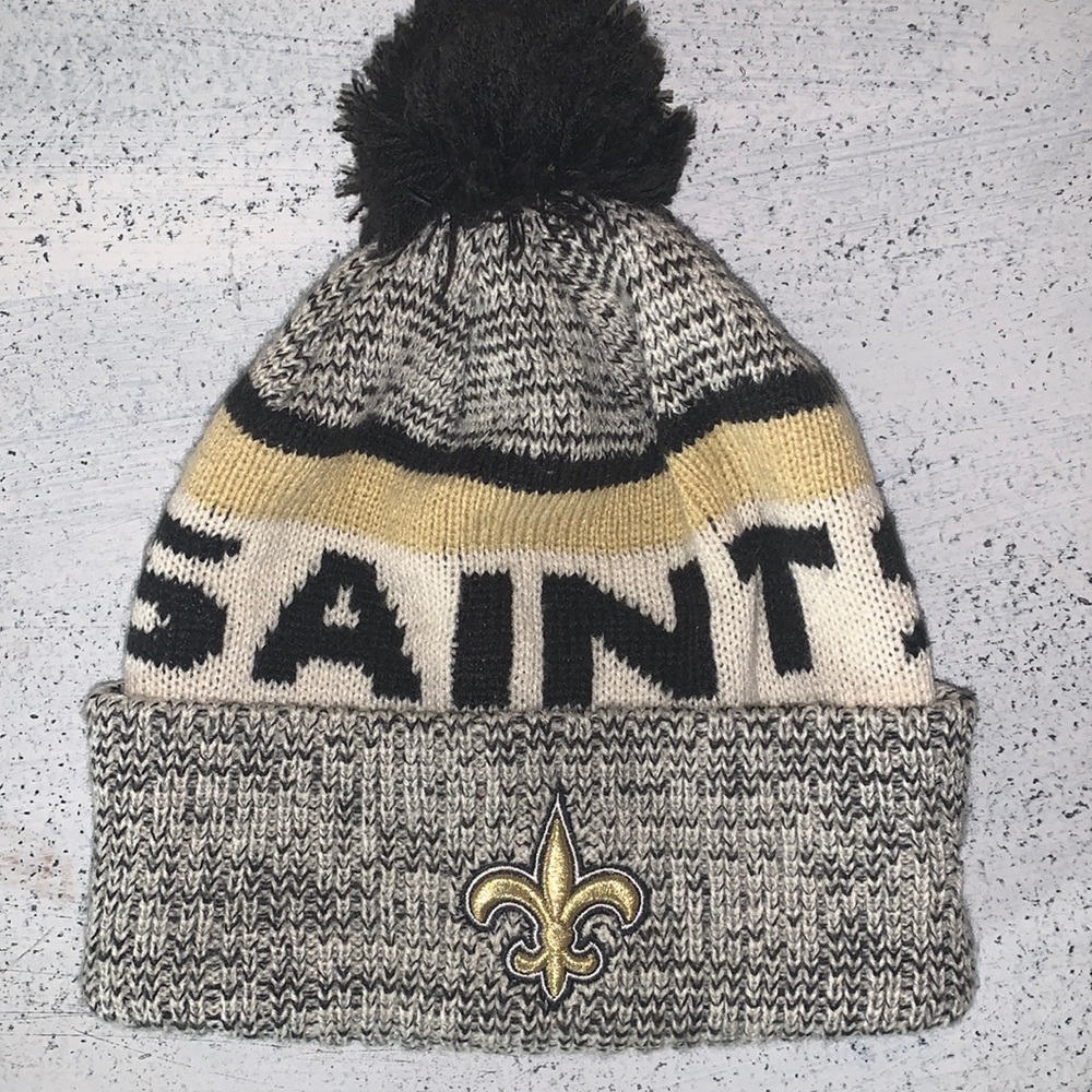 New Orleans Saints PomPom Beanie